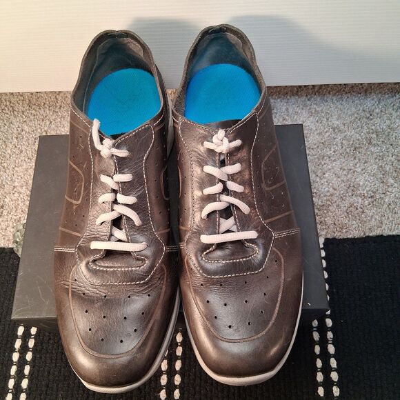 Dansko Men's Wesley Brown Leather Lace-Up Fashion Sneakers Size 42 (US 8.5-9) - Picture 3 of 16